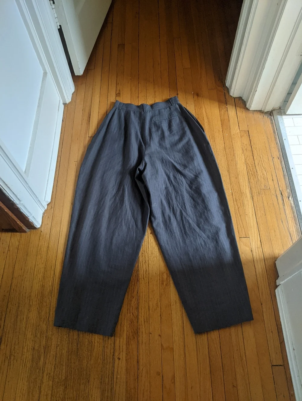 Japanese Vintage Designer Barrel Trousers - Picture 9 of 10